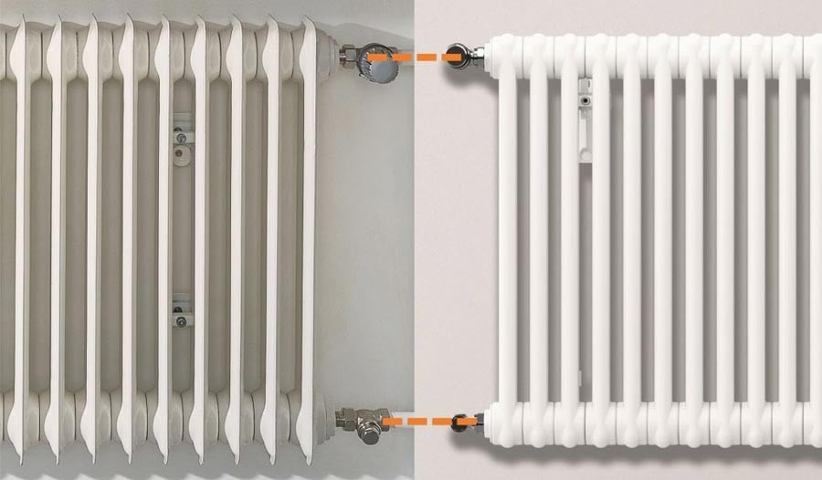Gliederheizkörper, Radiatoren Heizung Heizflächen