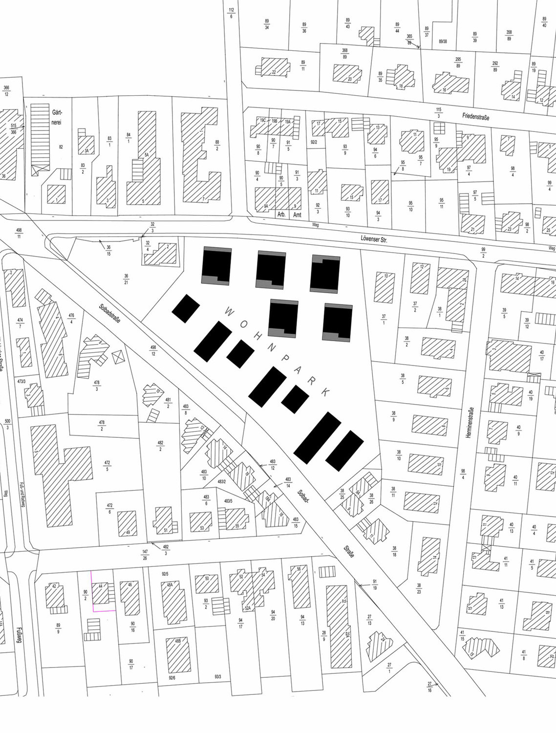Wohnsiedlung Living Gardens in Bad Pyrmont | Flachdach | Wohnen