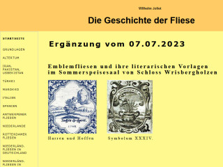 Geschichte der Fliese