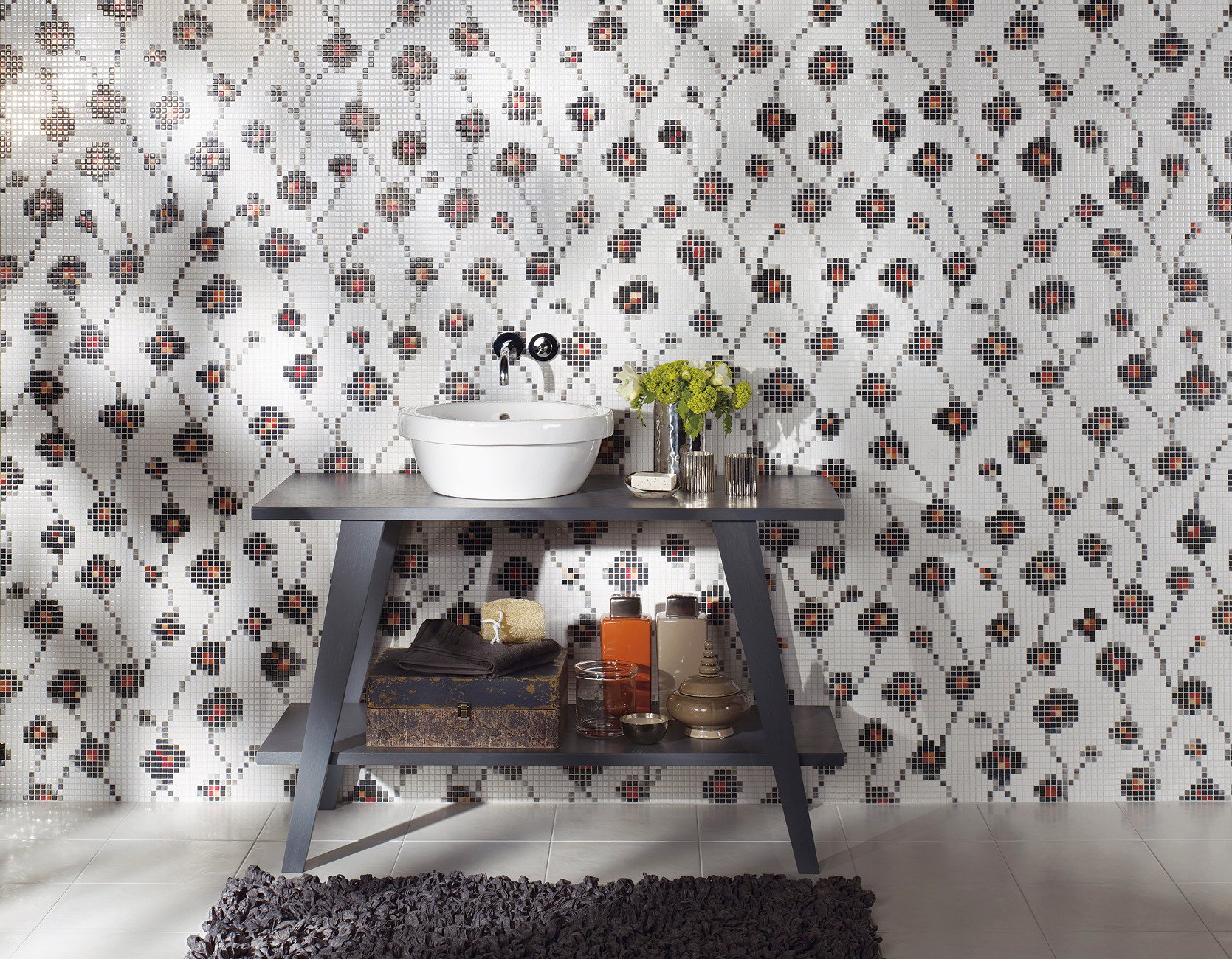 mosaik kunst bisazza verkleidung, mosaikfliesen | fliesen und platten | glossar a-z | baunetz_wissen, Design ideen