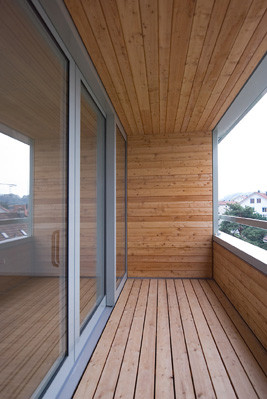 Loggia im Obergeschoss