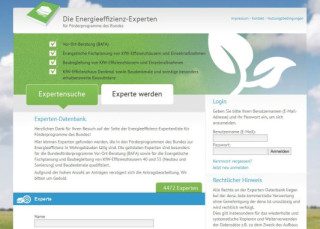 Online-Plattform für energetisches Bauen und Sanieren