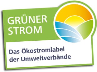 Ökostrom-Gütesiegel: Grüner Strom Label