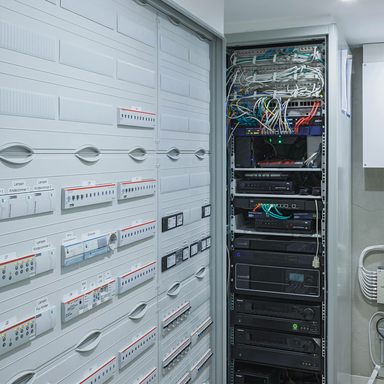 Beispiel eines Sicherungskastens für das Smart Metering
