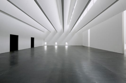 Der Oberlichtsaal für Wechselausstellungen 