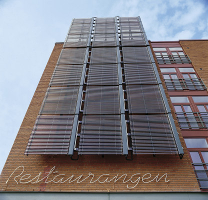 City of tomorrow in Malmö: Gestaltung der Fassade mit Vakuumröhrenkollektoren