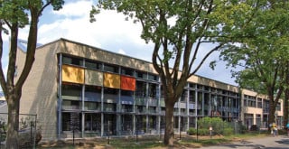 Ansicht der Grundschule von der Goethestraße