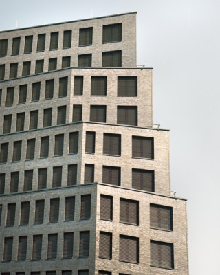 Regelmäßige Lochfassade