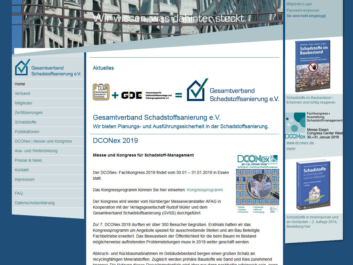 Gesamtverband Schadstoffsanierung (GVSS)
