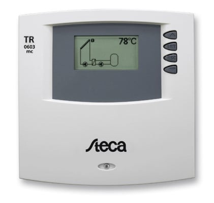 Solarregler Steca TR 0603mc für Solaranlagen mit Heizungsunterstützung