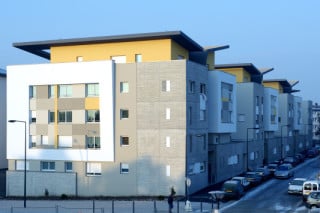 Ensemble aus abwechslungsreich gestalteten Einzelelementen 