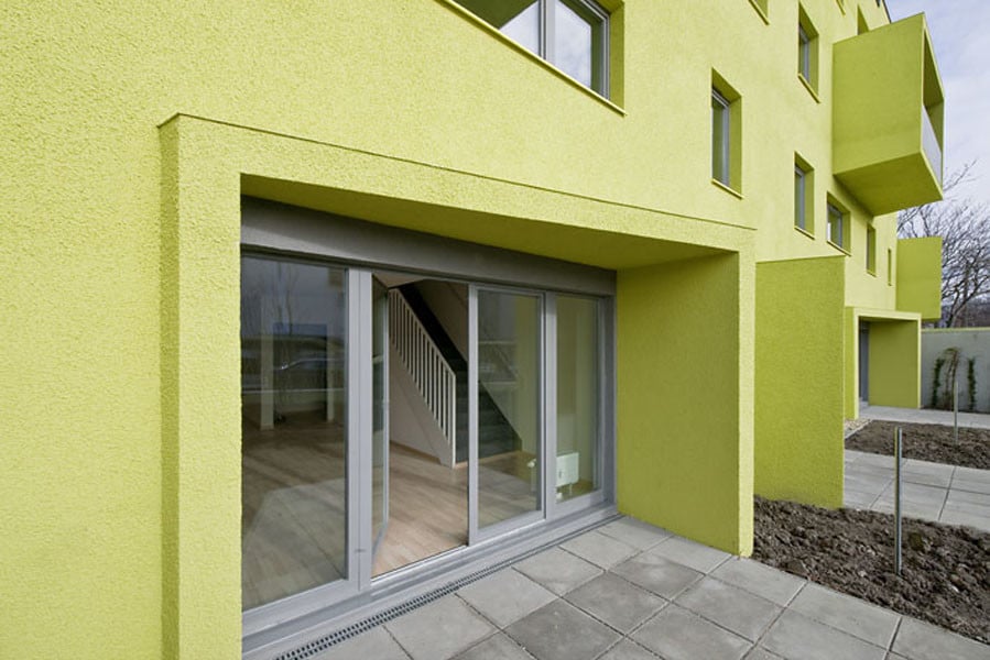 Terrasse im Erdgeschoss
