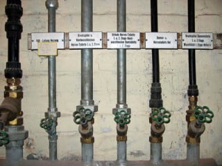 Altes Trinkwassserleitungsnetz