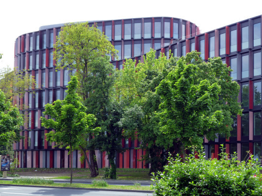 Ansicht von der Rheinseite