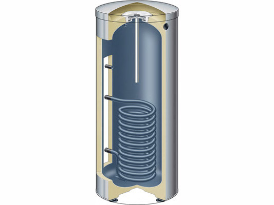 Monovalenter solarer Warmwasserspeicher