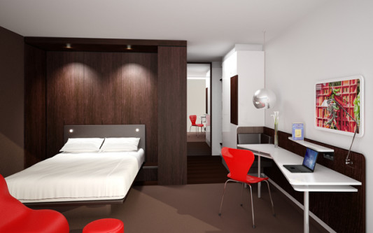Das Hotel verfügt über 43 Zimmer und Appartements mit Größen von 22 bis 42 m²