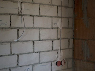 Unterputz-Installation