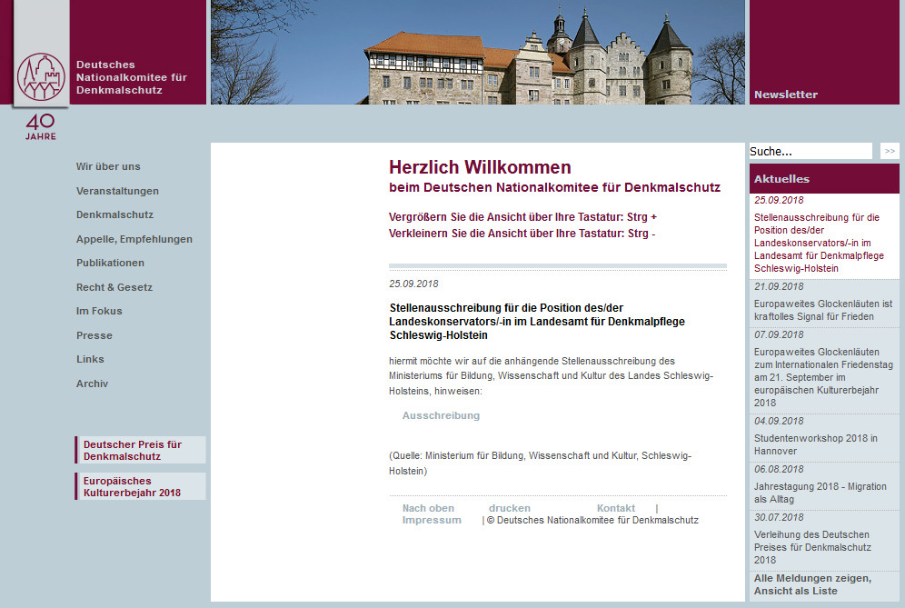 Deutsches Nationalkomitee für Denkmalschutz