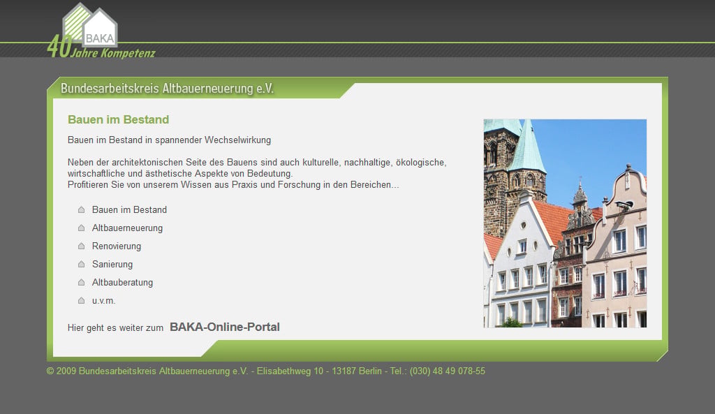 Bundesarbeitskreis Altbauerneuerung e.V. (BAKA)