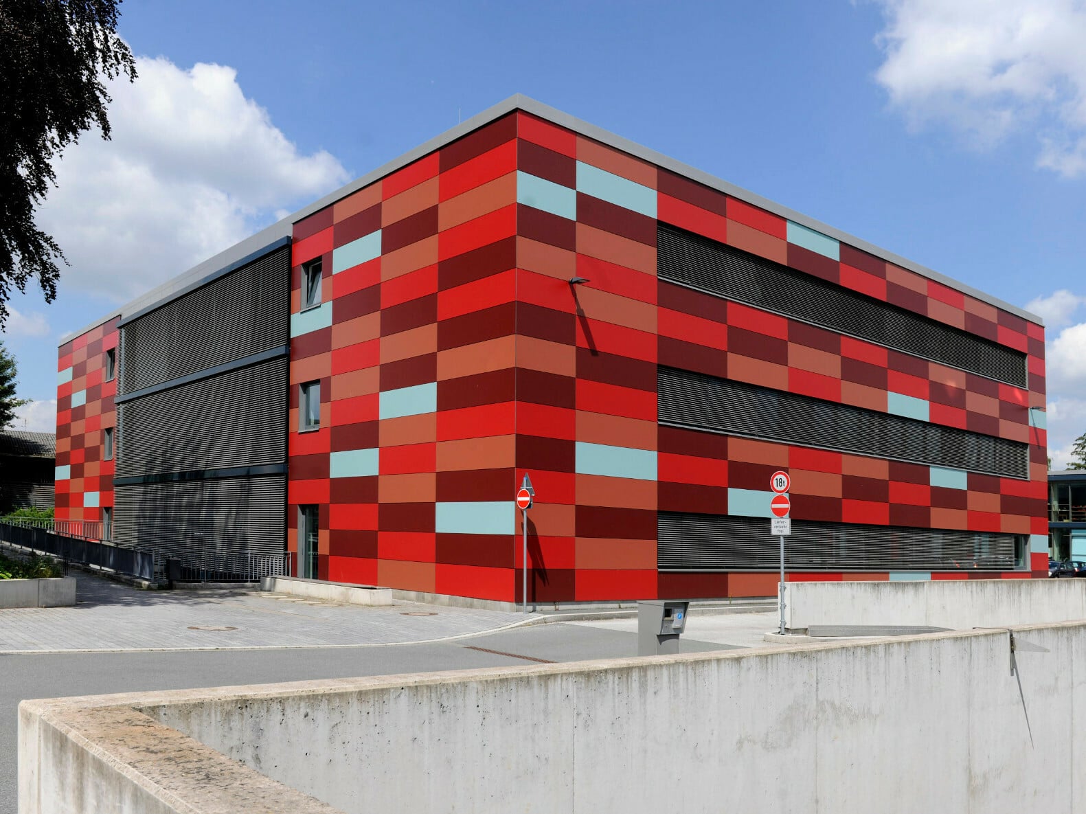 VHF am Baustofflabor der Detmolder Schule für Architektur und Innenarchitektur