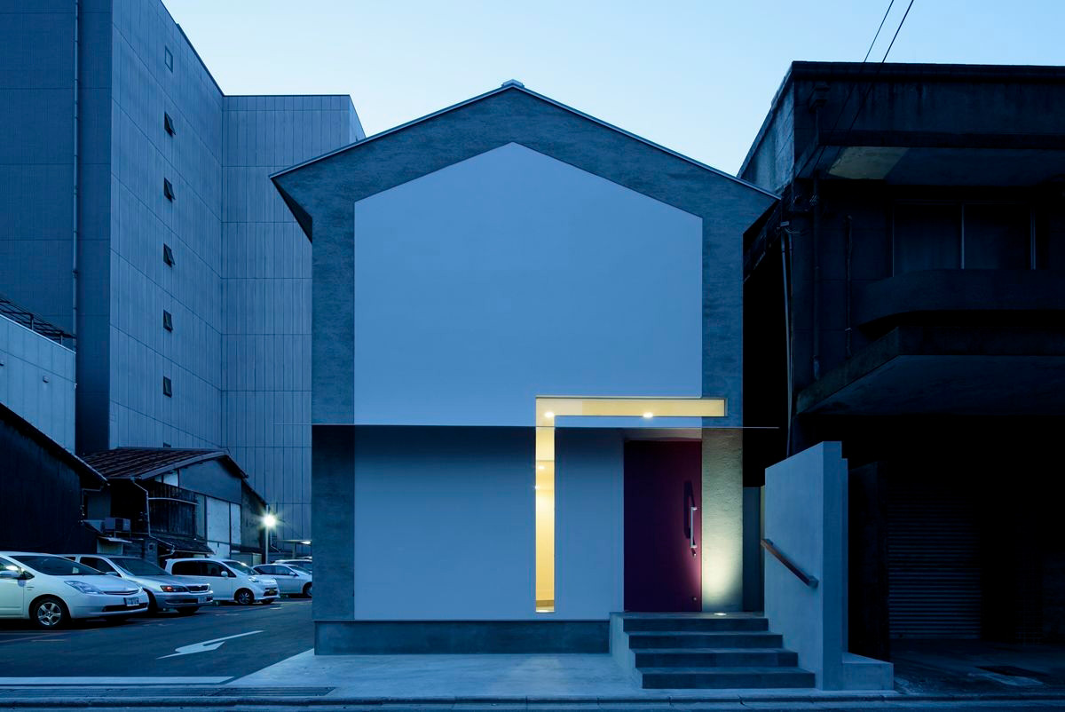 Die Architekten nennen ihren Entwurf Keyhole House