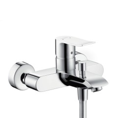 Aufputzarmatur für die Badewanne mit Einhebelmischer