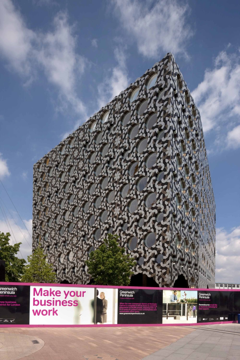 Ravensbourne College In London Fassade Kultur Bildung Baunetz Wissen