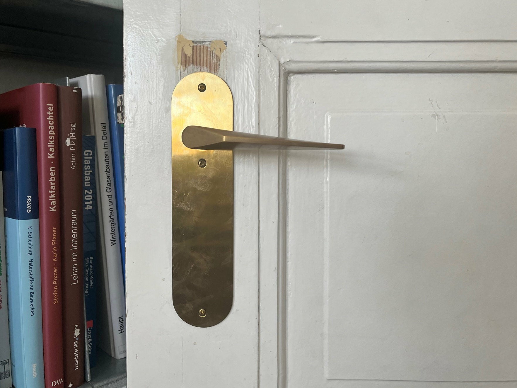 Rundes Langschild blind 