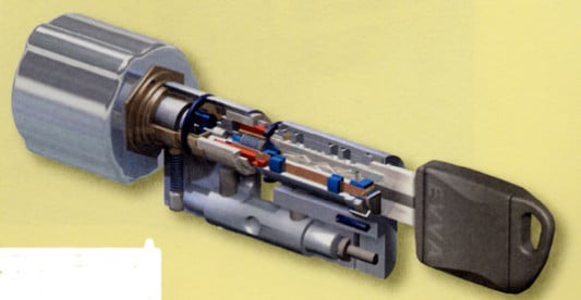 Beispiel elektronischer Zylinder