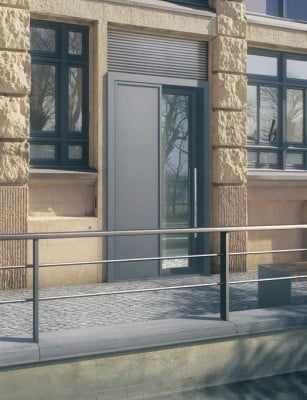 Wasserdichte Haustür für Hochwassergebiete