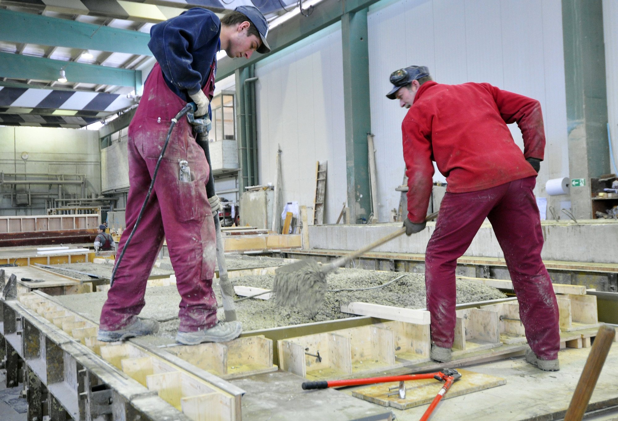 Betoniervorgang | Beton | Herstellung | Baunetz_Wissen