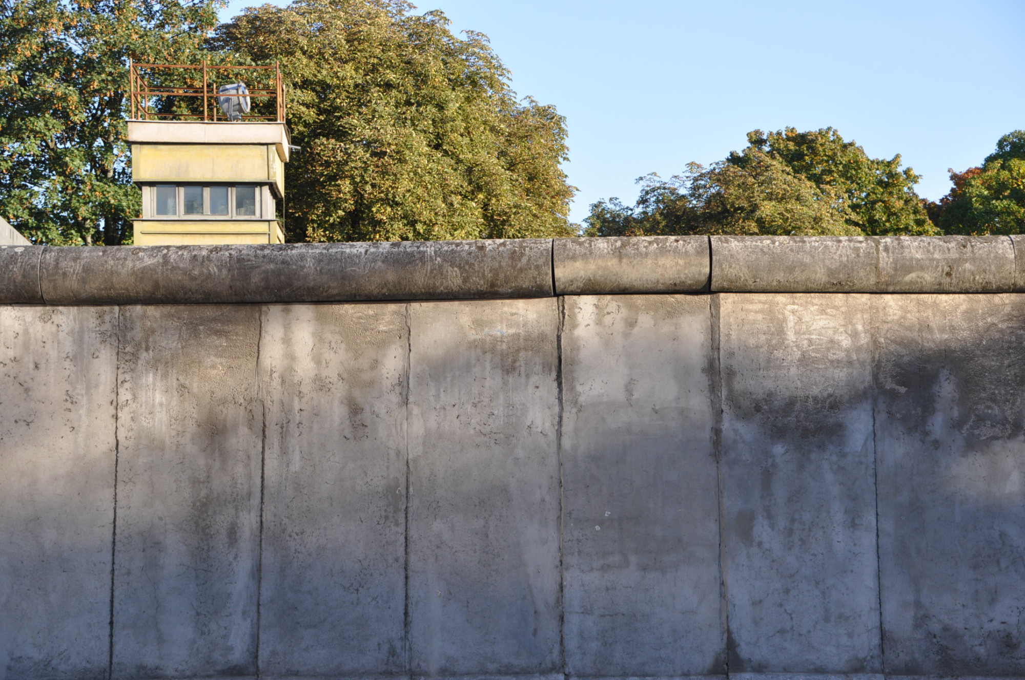Auch die Berliner Mauer wurde aus Fertigteilen errichtet