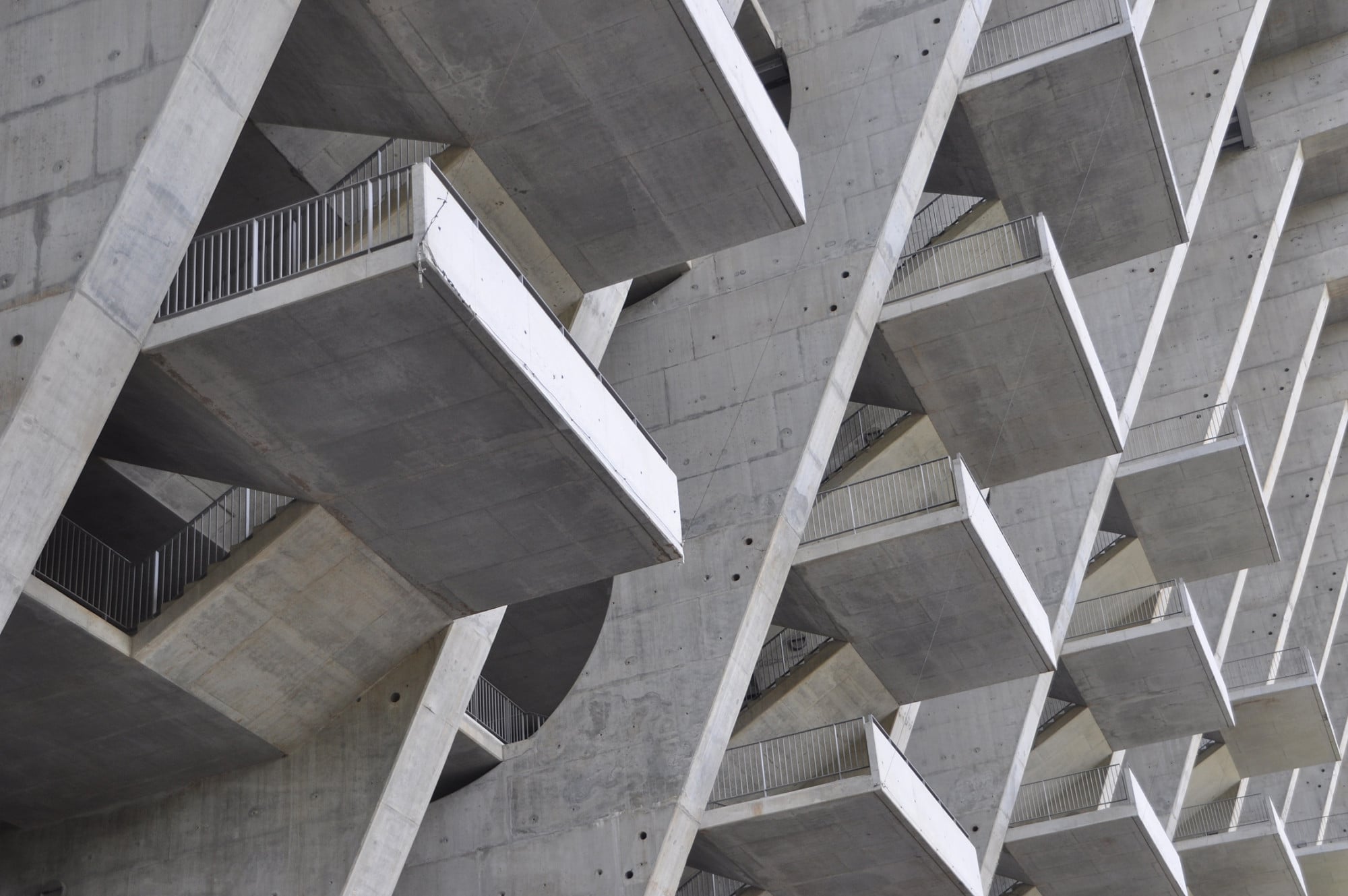 Fußballstadion in Braga; Architekt: Eduardo Souto de Moura