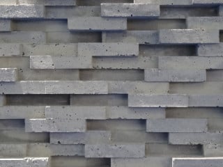 Schalungsbild aus einer Strukturmatrize