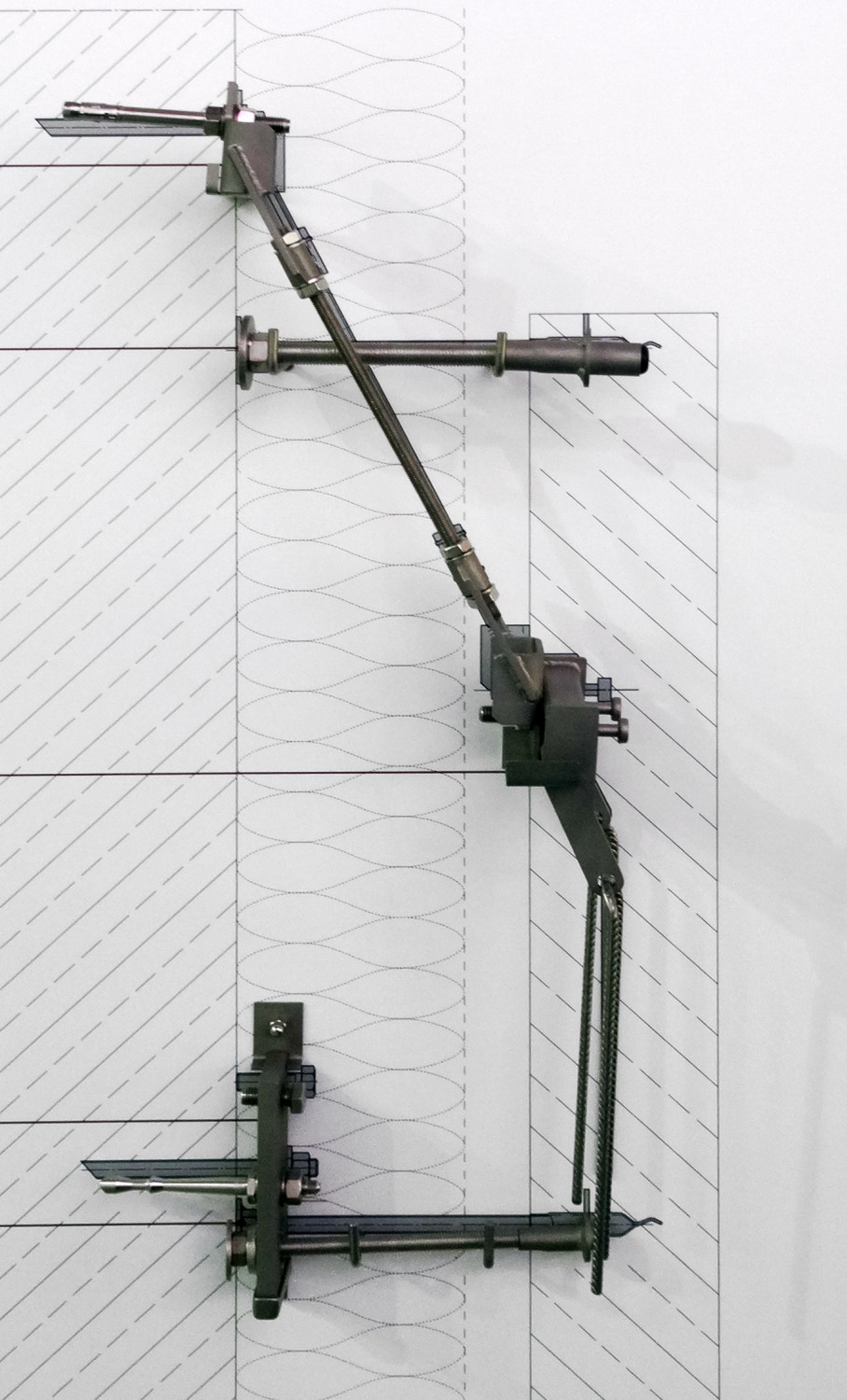 Hängezuganker zur Befestigung vor­ge­fer­tig­ter Beton­fer­tig­teil­fas­sa­den­plat­ten