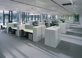Nadelvliesbelag in einem Büro