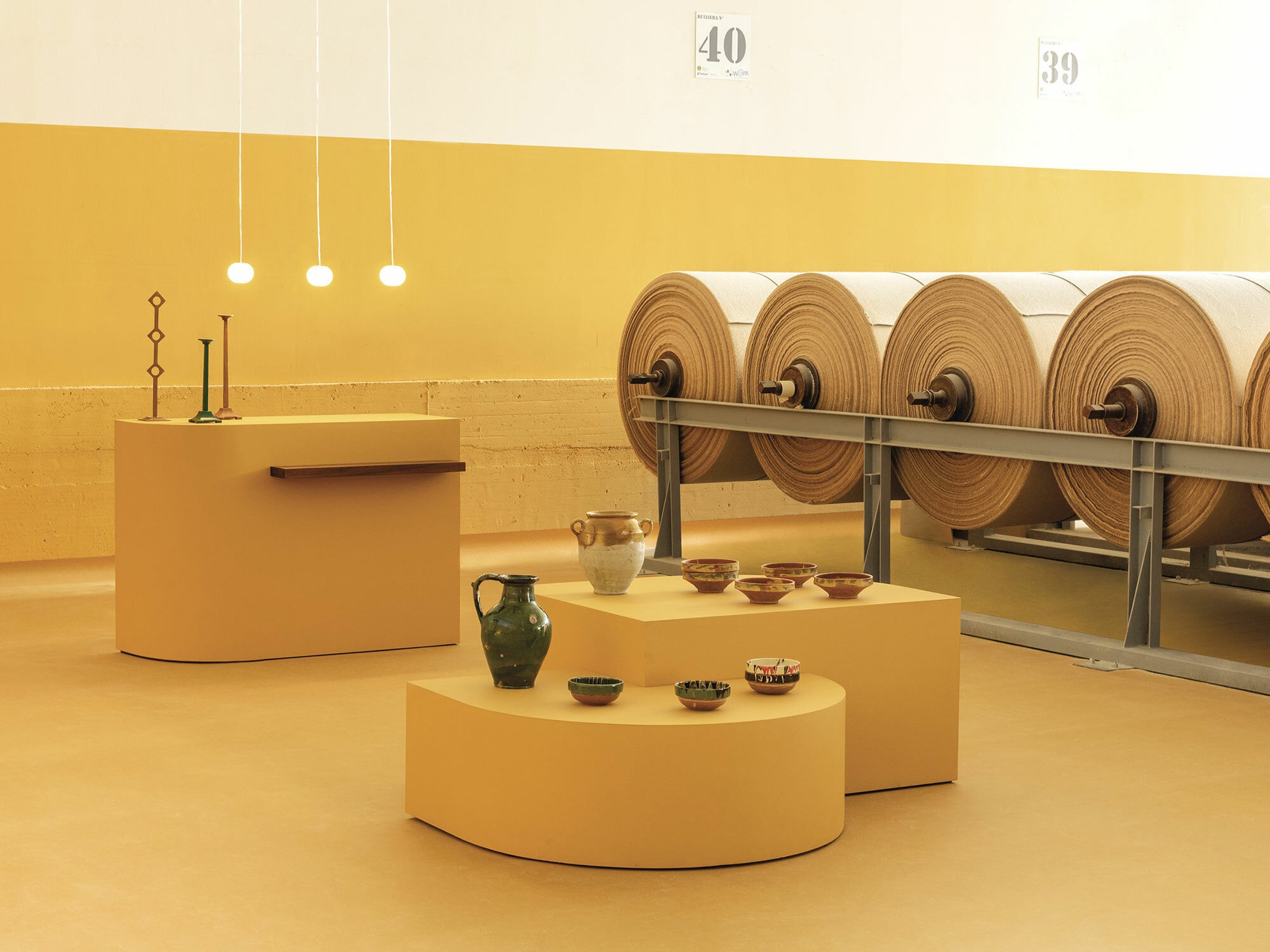 Verlegung von Linoleum Boden _Linoleum