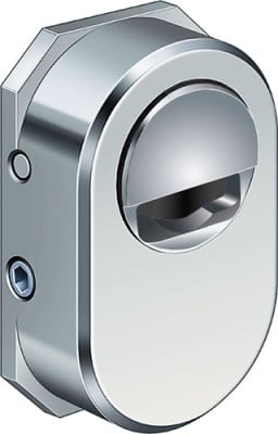 Zylinderabdeckung im Detail