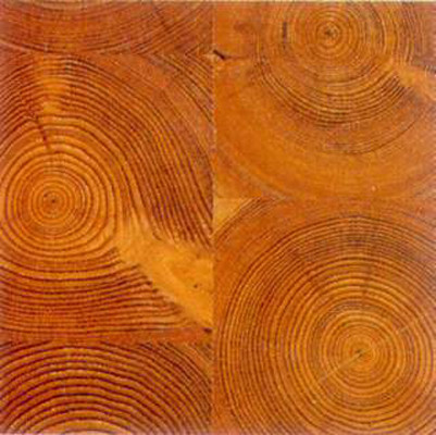 Holzpflaster aus Lärche