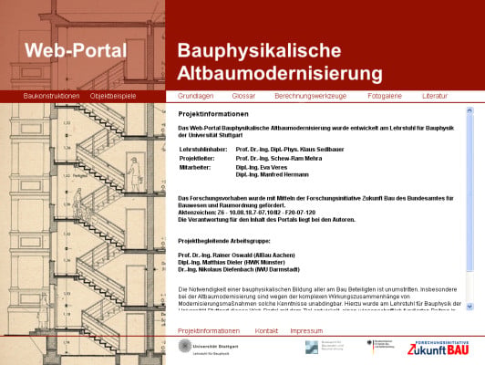 Bauphysikalische Altbausanierung