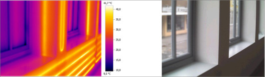 Bauteiltemperierung