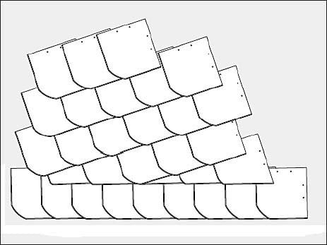 Deckschema eines eingespitzten Fußes