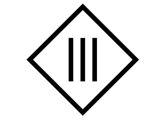 Symbol Schutzklasse III