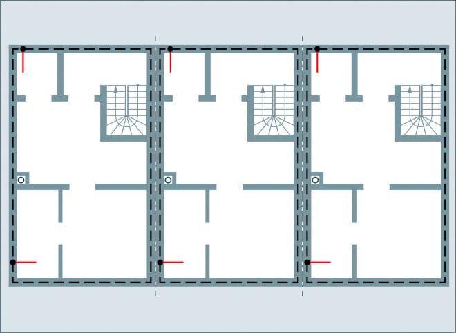 Fundamenterder bei Reihenhhäusern