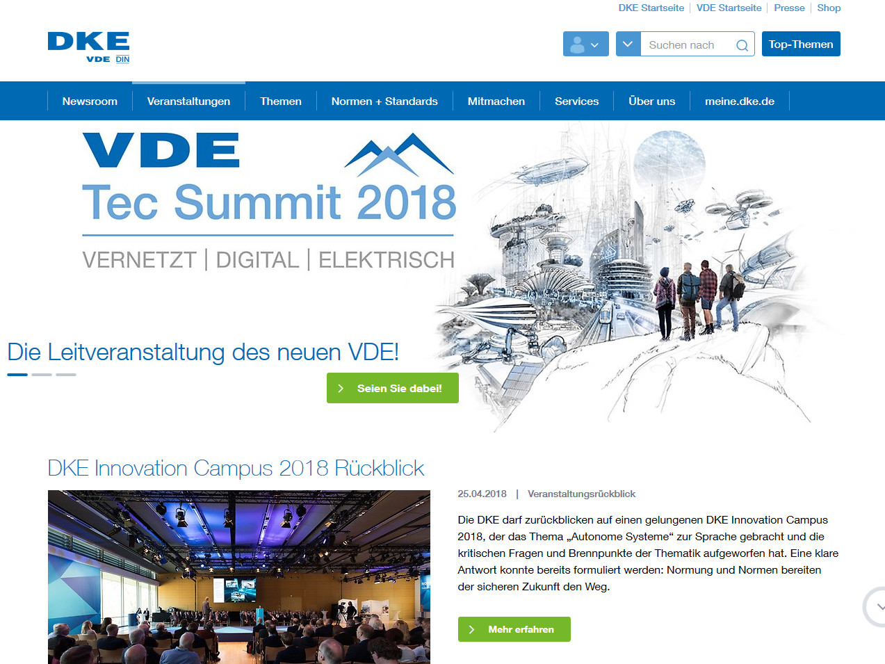 Deutsche Kommission Elektrotechnik Elektronik Informationstechnik im DIN und VDE