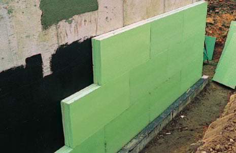 Kelleraußenwände dämmen Dämmstoffe Wand