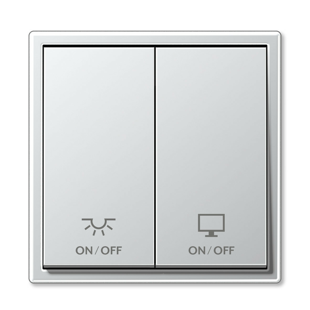 KNX Taster F 10 von Jung zur Steuerung von Bussystemen
