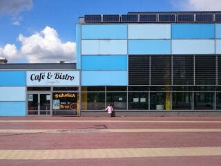 Zwischen den Pfosten und Riegeln können Glasflächen, Blindpaneele oder Öffnungselemente angeordnet sein.