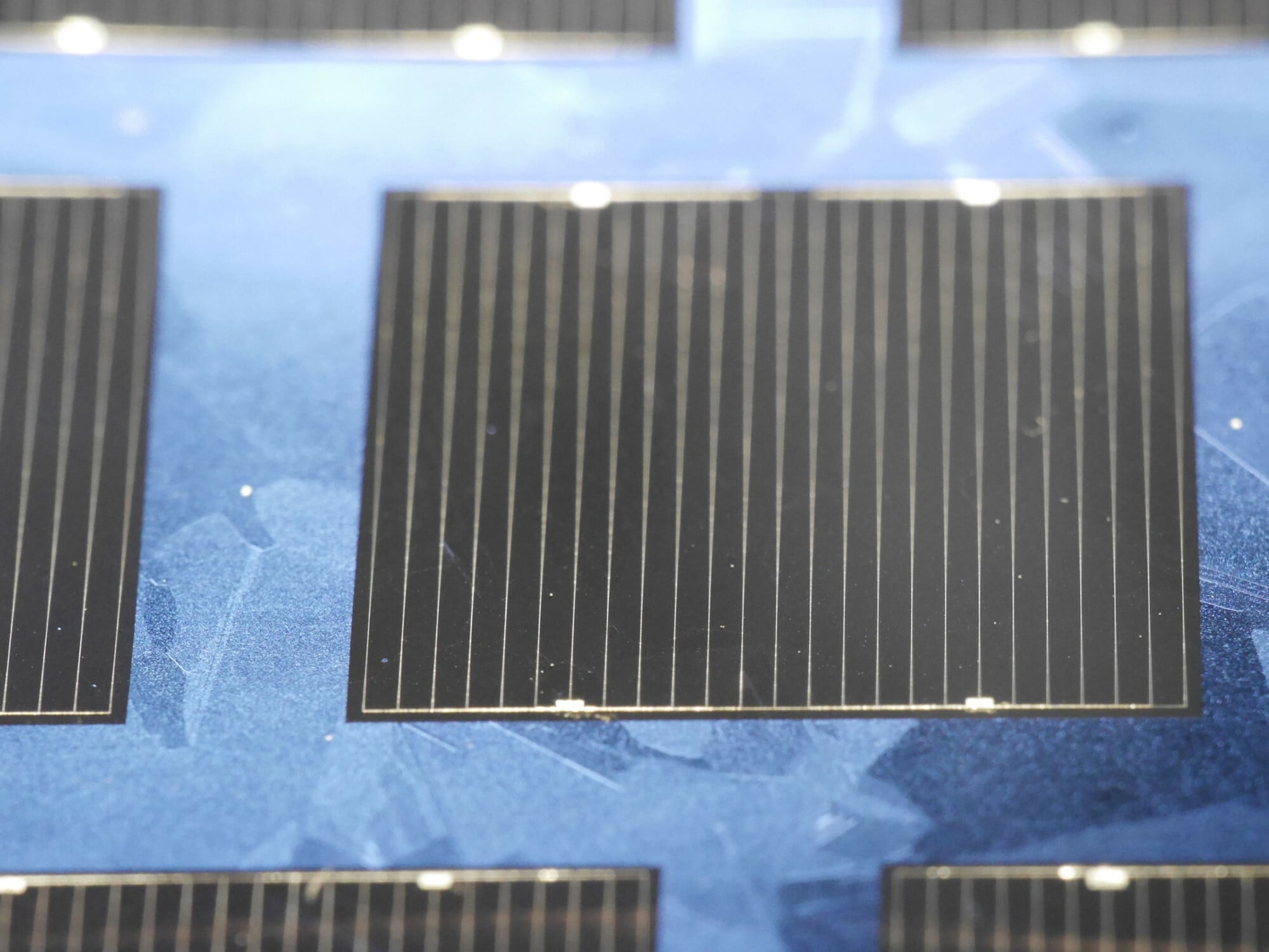 Multikristalline Solarzelle aus Silizium