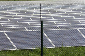 Sicherung einer großen Solaranlage